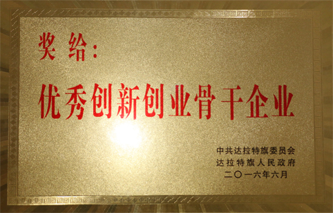 東達(dá)集團(tuán)榮獲“優(yōu)秀創(chuàng)新創(chuàng)業(yè)骨干企業(yè)”稱(chēng)號(hào)